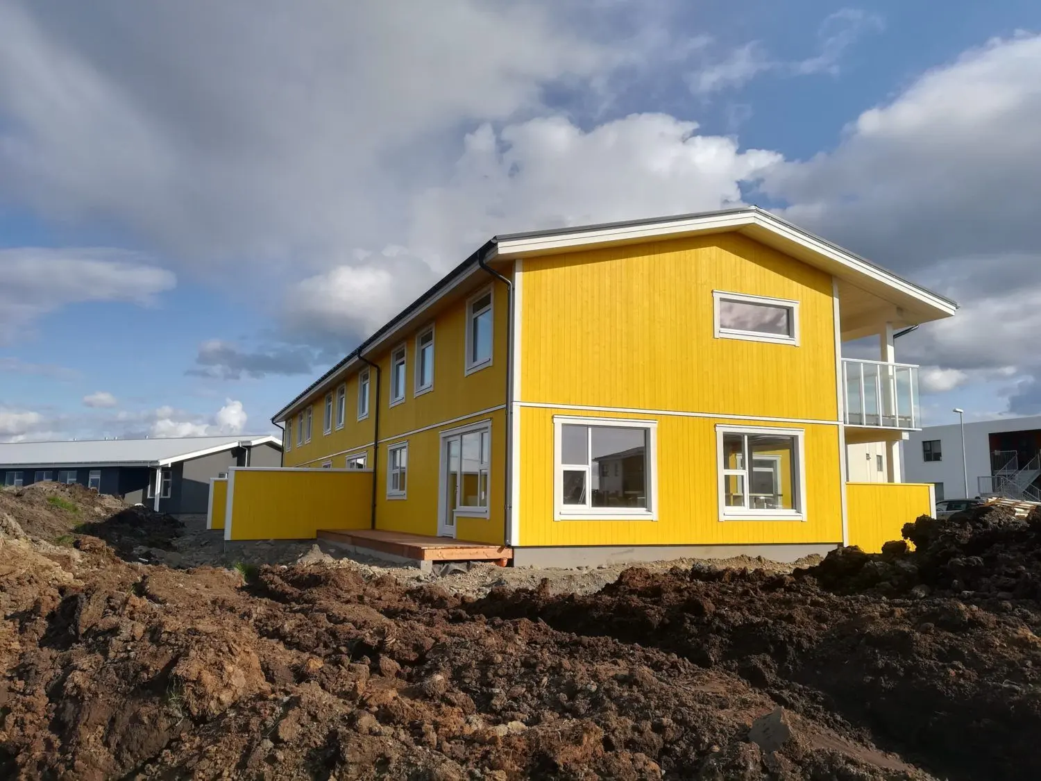 Akralundur — Row house, Akranes, Iceland — photo 1