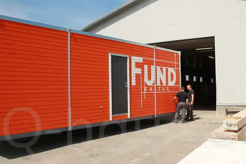 Construction Barrack — Portable site cabin, Factory product, Estonia
