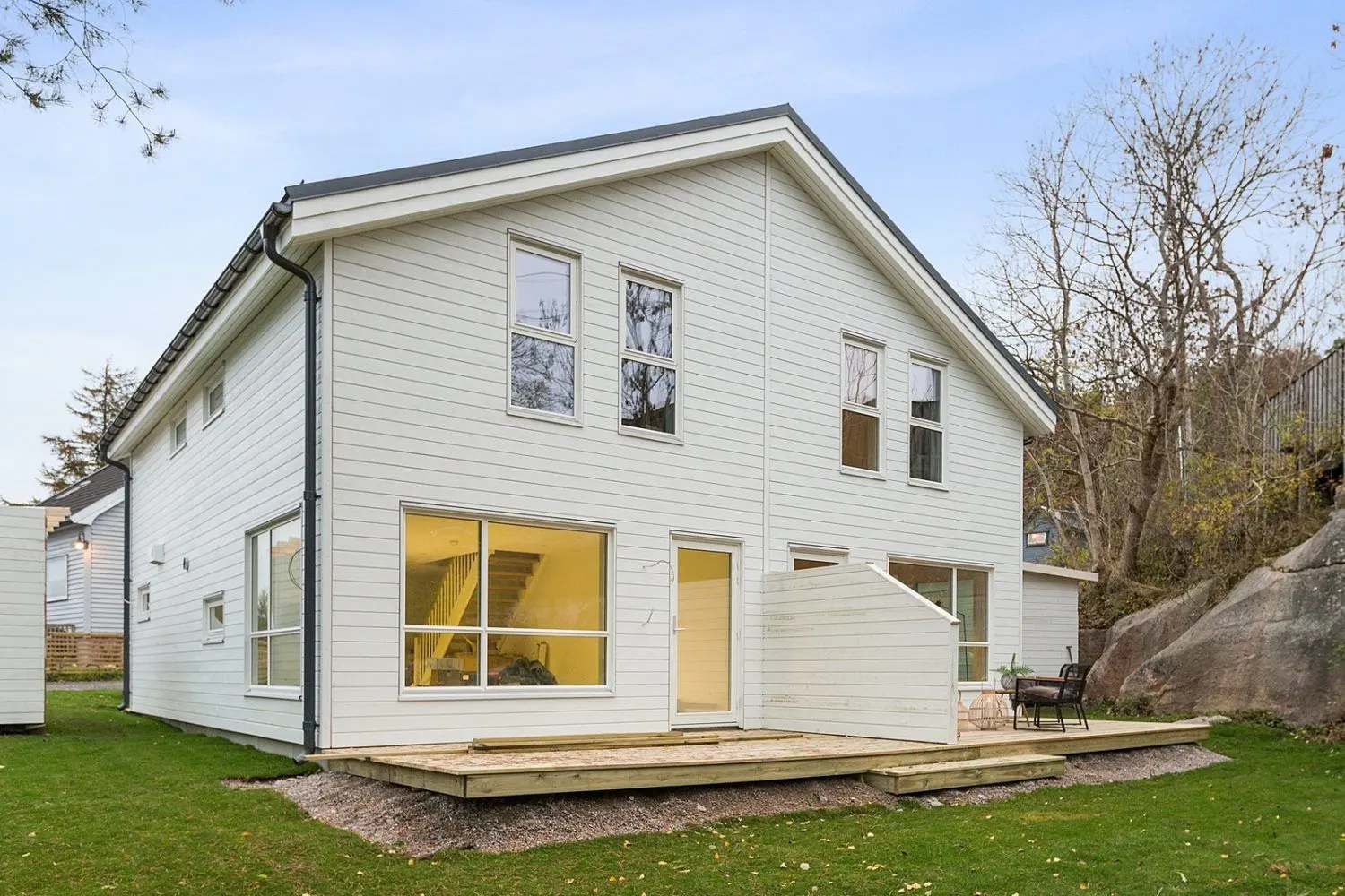 Kråkerøyveien — Double house, Fredrikstad, Norway — photo 1