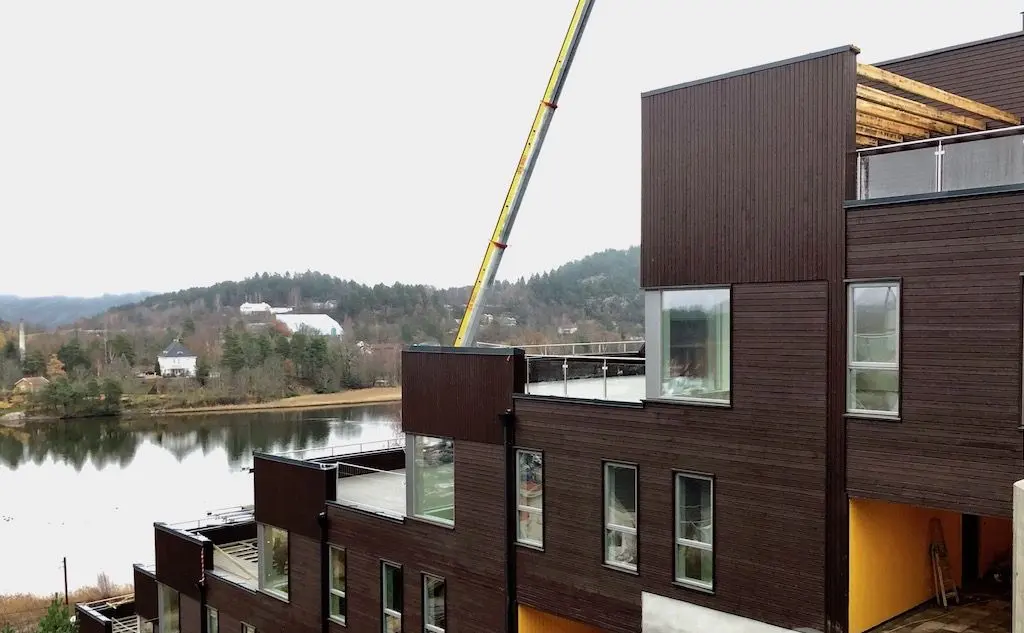 Sjøutsikten Terrasse — Facade elements supply, Sætre, Norway — photo 2