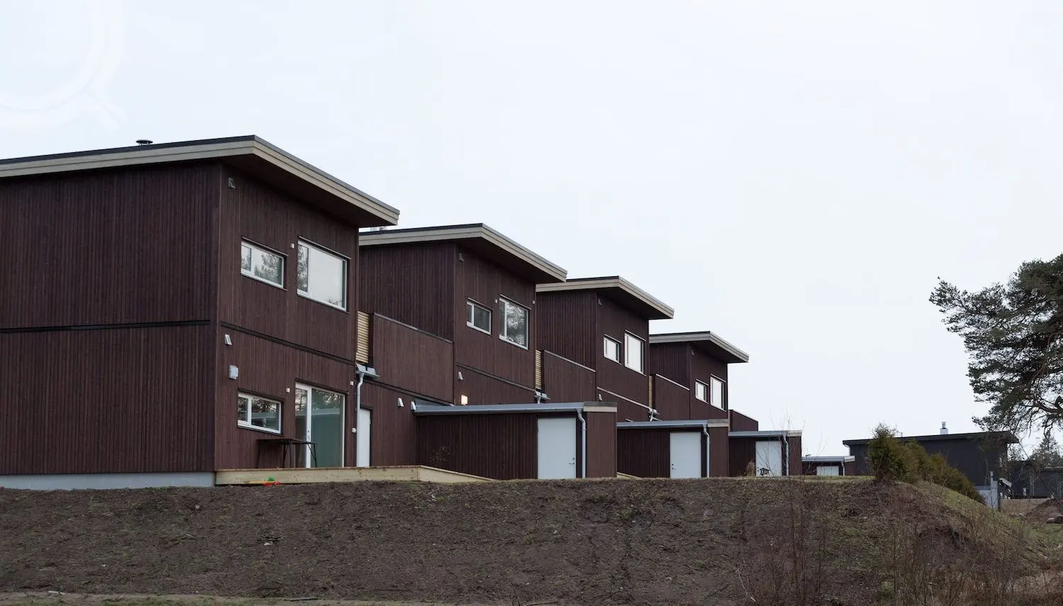 Trondalenstoppen — Row-house development, Gressvik, Norway — photo 4
