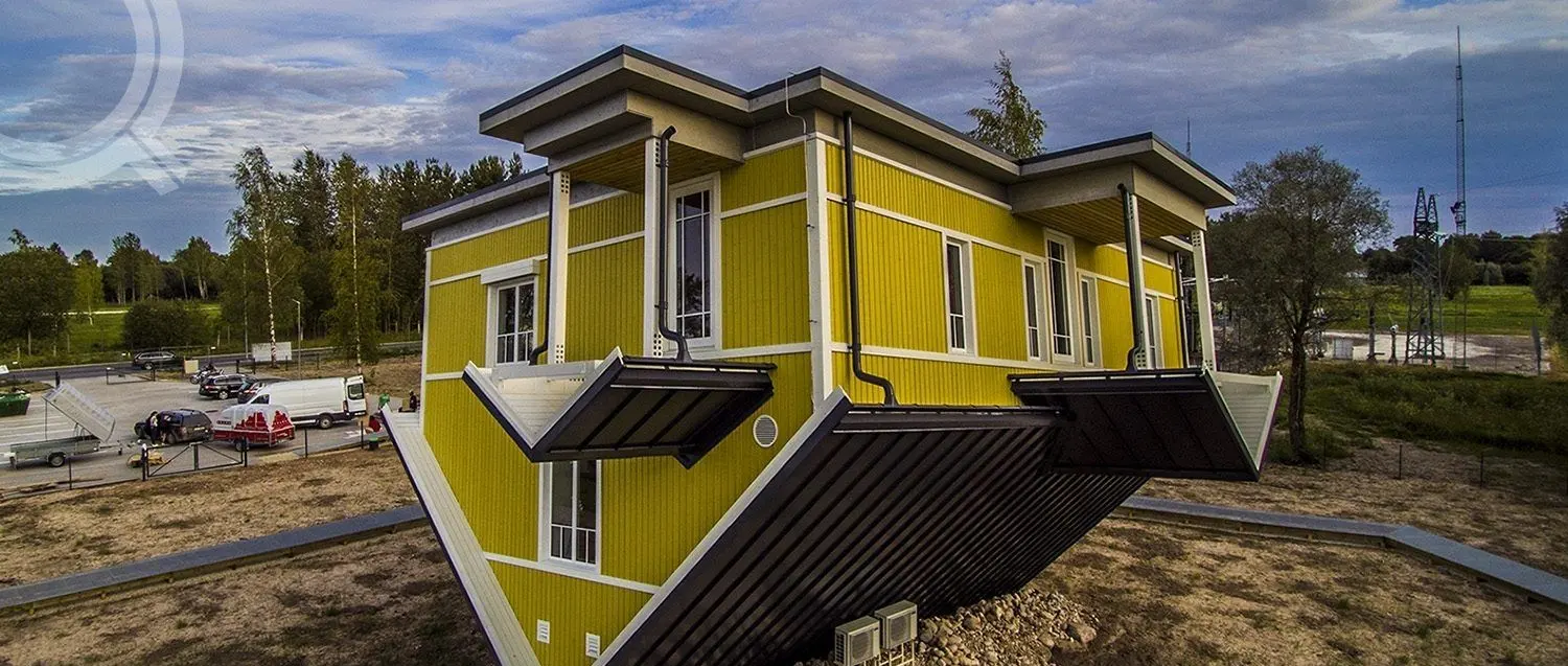 Upside Down House — Custom engineering, Tartu, Estonia — photo 1